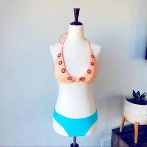 Victoria’s Secret Swim Jeweled Triangle Bikini Top